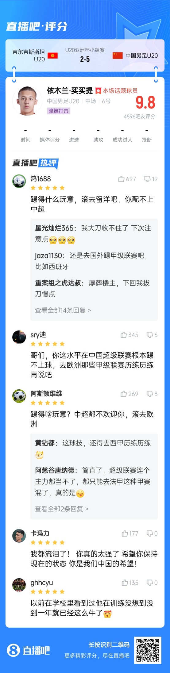  依木蘭這場(chǎng)多少妙傳了？毛偉杰回傳+依木蘭直塞“調(diào)虎離山”
