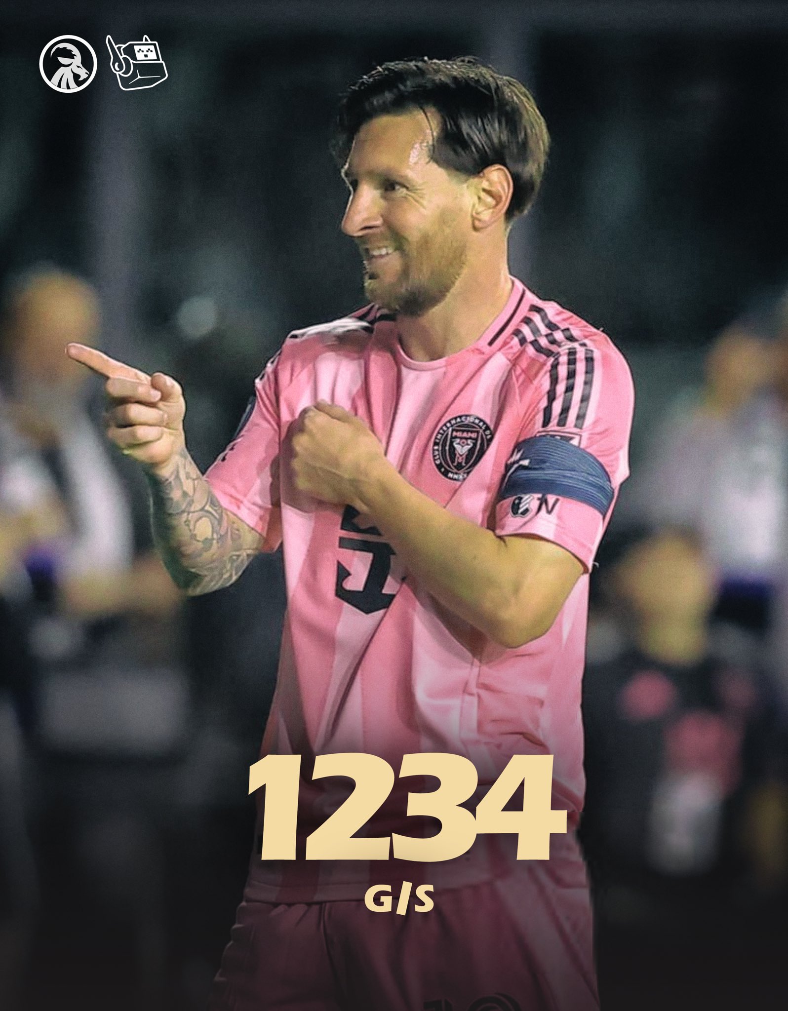  回歸即進球！37歲梅西生涯目前853球381助，參與進球數(shù)1234球！