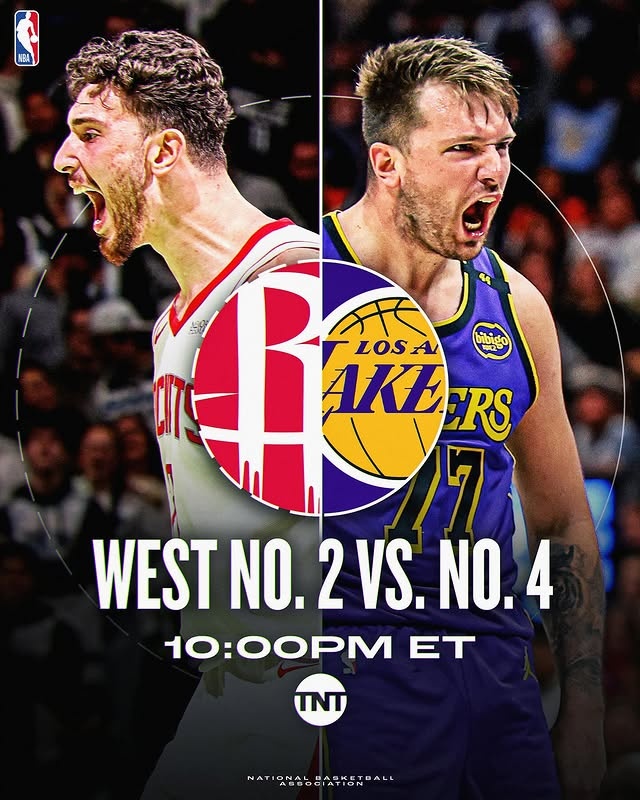  狂野西部焦點大戰(zhàn)！NBA官方發(fā)布火湖大戰(zhàn)海報：申京VS東契奇