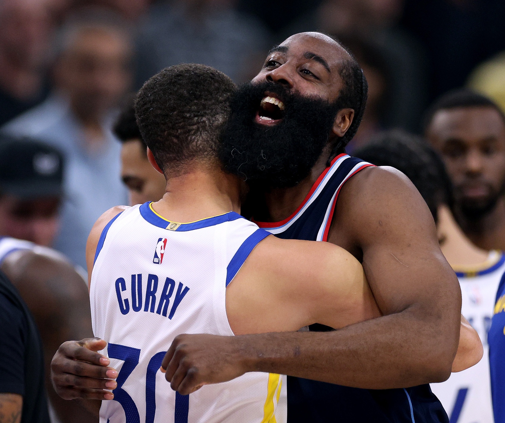  諸神黃昏！庫(kù)里哈登先后50+ NBA歷史首次兩名35歲以上球員轟50+！