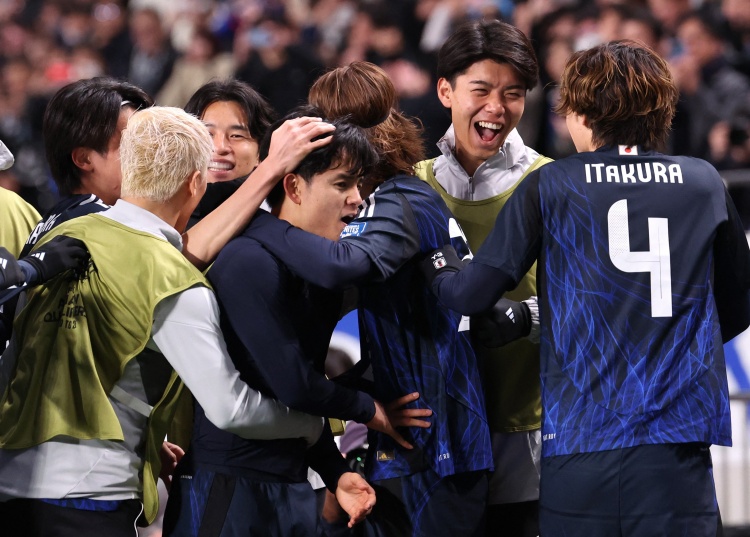  日本隊(duì)22名旅歐球員中15人來自五大聯(lián)賽，是22年3月出線時(shí)的兩倍